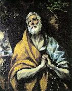 El Greco The Repentant Peter oil painting artist